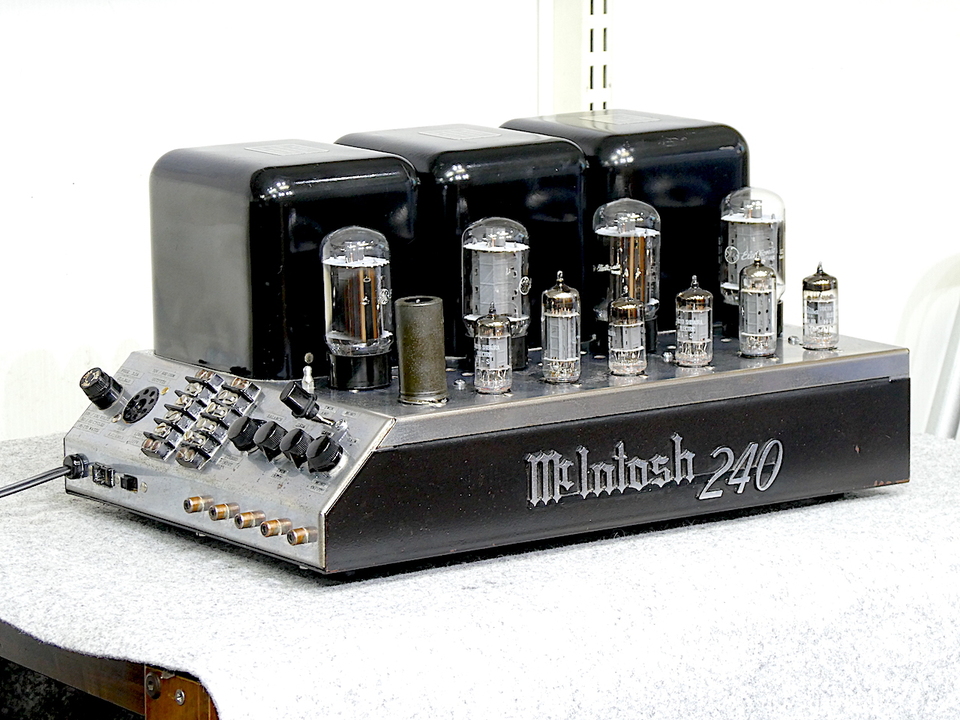 McIntosh MC240 オリジナル (OH済， 特性確認済)