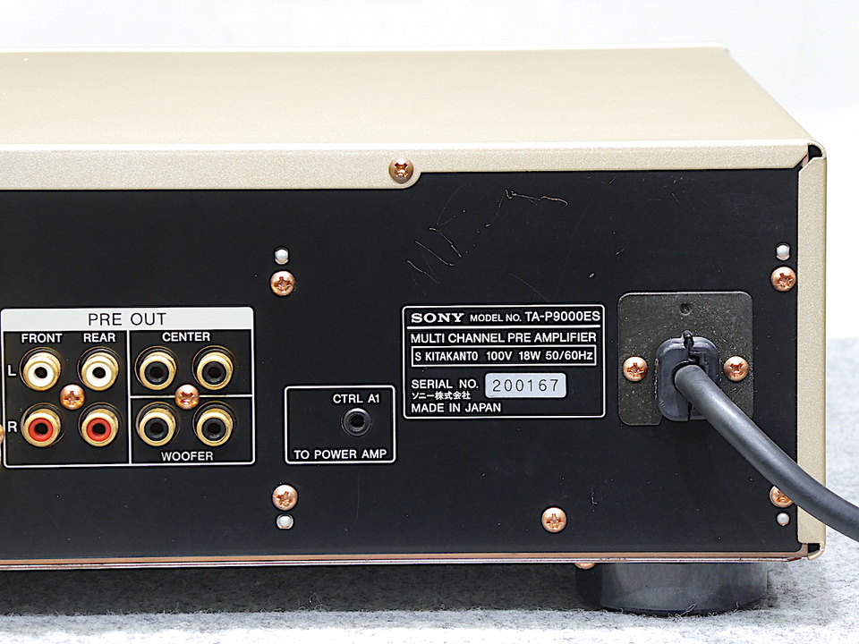 TA-P9000ES SONY - 中古オーディオ 高価買取・販売 ハイファイ堂