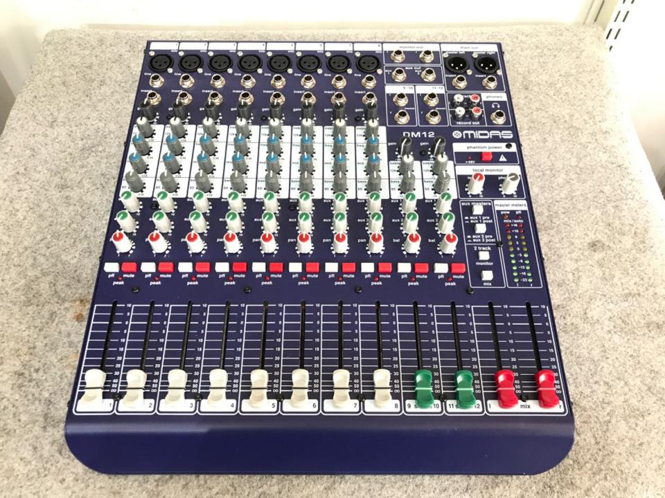 MIDAS ( マイダス ) DM12 アナログミキサー Amazon.com: Midas DM12 : Musical Instruments