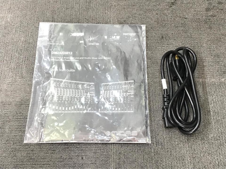 名機MIDAS DM12 美中古品！電源ケーブル付、説明書付 Amazon.com: Midas DM12 : Musical Instruments