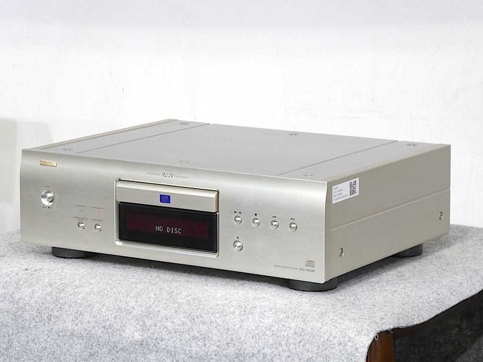 DENON DCD-1650AEデノンCD/SACDプレイヤーシルバーリモコン付 DENON DCD-1650AEデノンCD/SACDプレイヤーシルバーリモコン付 DCD