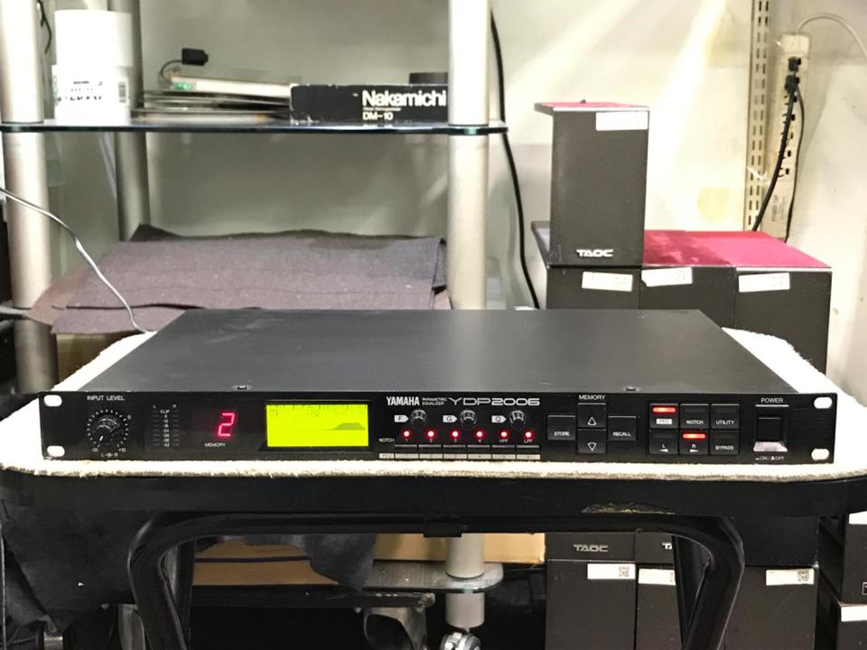 【90年代】YAMAHA YDP 2006 パラメトリックイコライザー ラック Yamaha YDP2006 Digital Parametric Equalizer | eBay