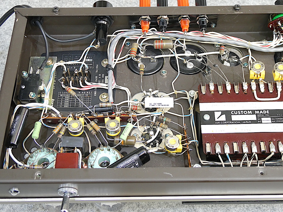 LUX MQ60 CUSTOM ラックス 真空管アンプ ジャンク品 LUX⁄ラックス MQ60