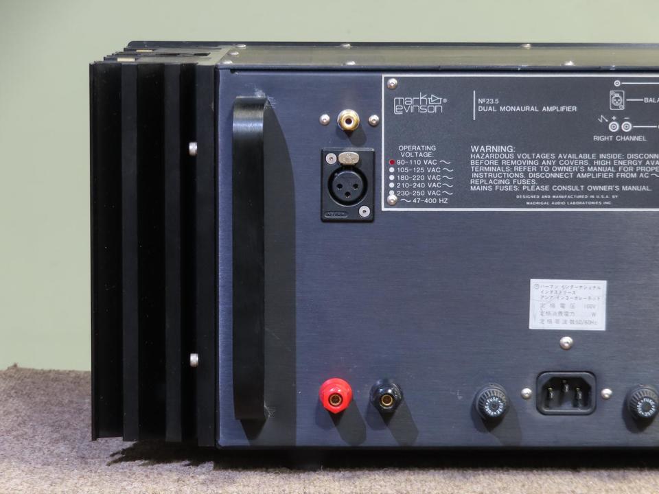 【美品】Mark Levinson No.23.5L マークレビンソン アンプ Mark Levinson マークレビンソン パワーアンプ No.23.5L