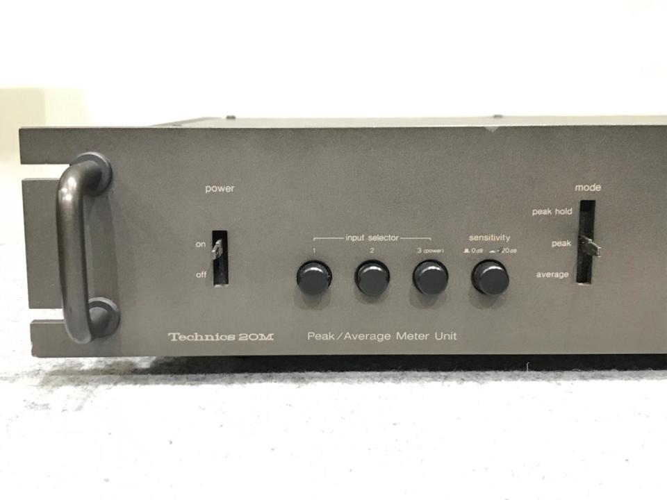 Technics ピーク/アベレージメーター 20M SH-9020M 日本製 TECHNICS SH-9020 RARE Peak Average Meter Unit Vintage 1977