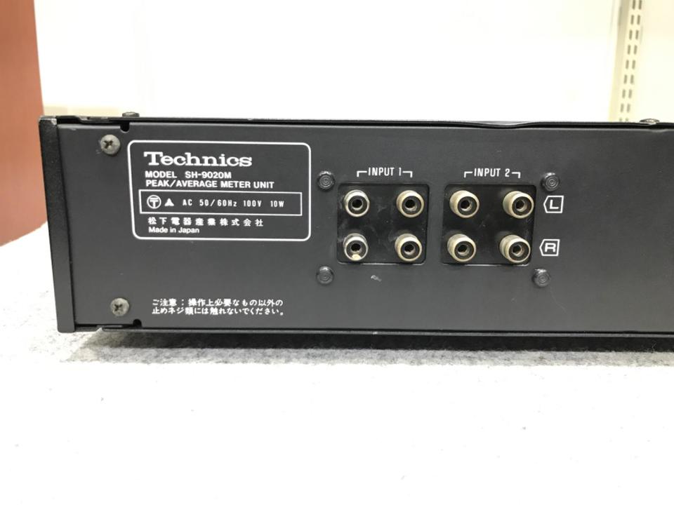 Technics ピーク/アベレージメーター 20M SH-9020M 日本製 ☆珍しいオーディオ機器➡テクニクスSH-9020M レベルメーター