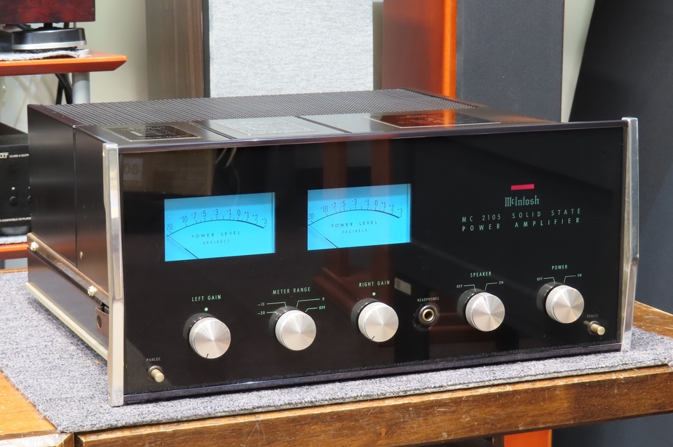 激レア✨メンテナンス済み!McIntosh マッキントッシュ MC 2105 MC2105 McIntosh - 中古オーディオ 高価買取・販売 ハイファイ堂