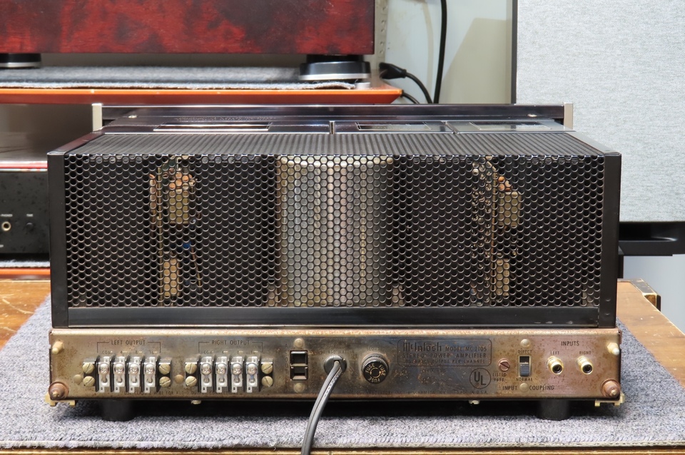 値下げ！7/15まで限定！激安McIntosh マッキントッシュ MC 2105 MC2105 McIntosh - 中古オーディオ 高価買取・販売 ハイファイ堂
