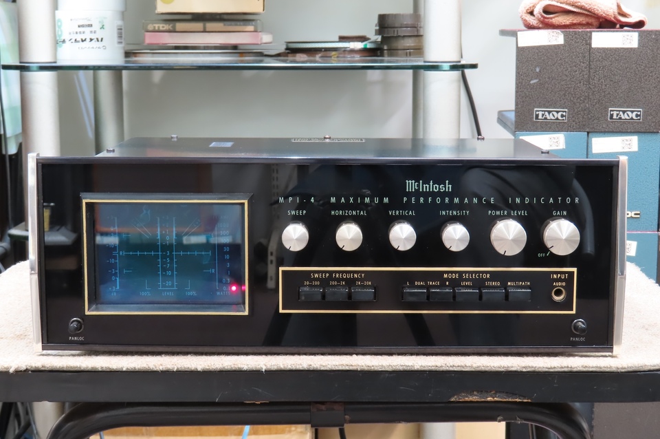 伝説の一台】McIntosh MPI-4 オーディオインジケーター（動作