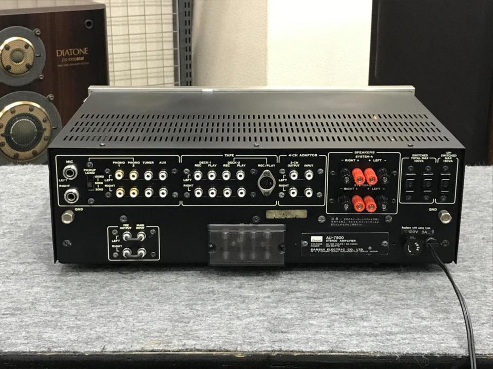 M7333 SANSUI プリメインアンプ AU-7500 SANSUI AU-7500の仕様 サンスイ