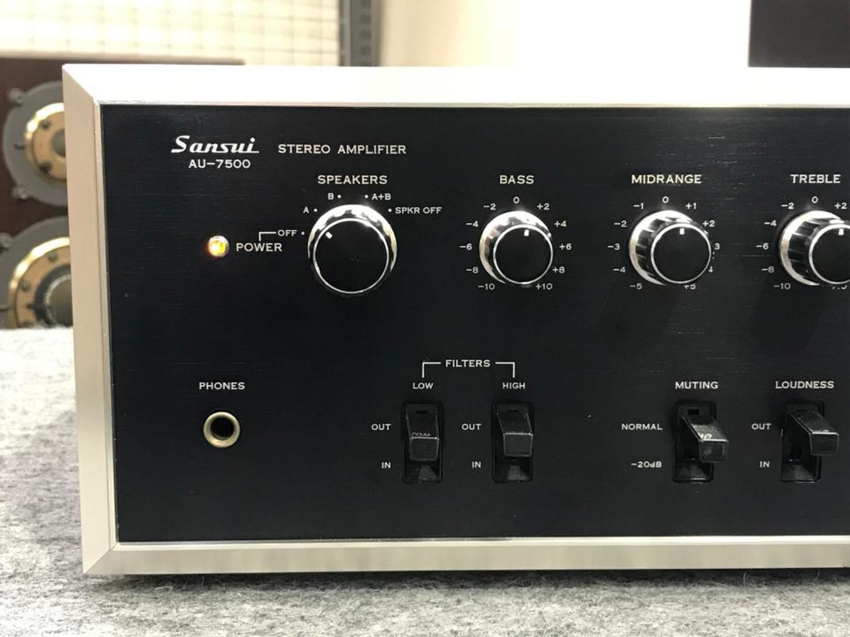 M7333 SANSUI プリメインアンプ AU-7500 M7333 SANSUI プリメインアンプ AU-7500 M7333 SANSUI プリメイン