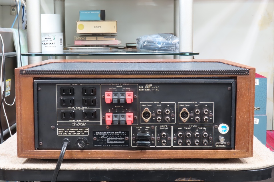 マランツモデル1150美品 Yahoo!オークション - Marantz マランツ Model 1150 プリメイン