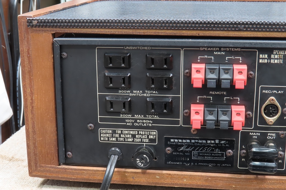 Model 1150 marantz - 中古オーディオ 高価買取・販売 ハイファイ堂