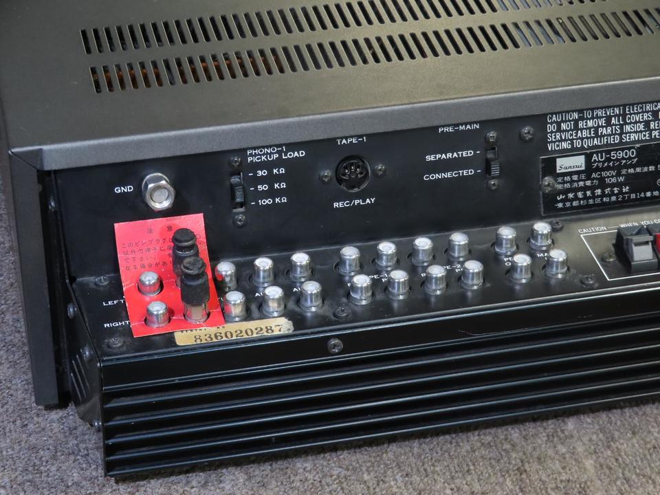 AU-5900 SANSUI - 中古オーディオ 高価買取・販売 ハイファイ堂