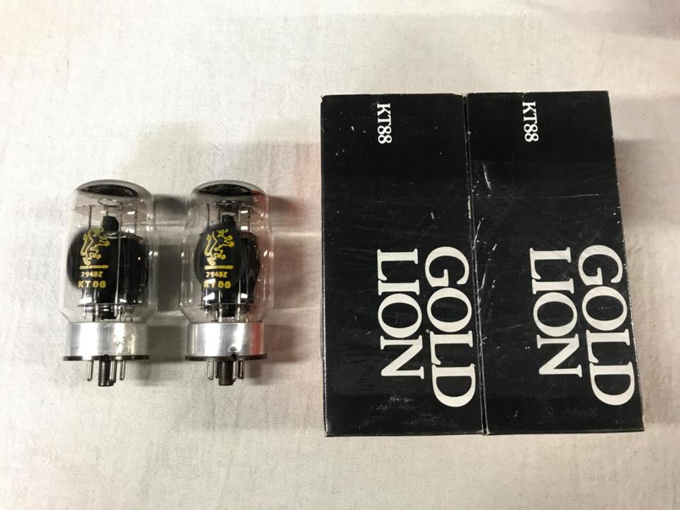 M6749 KT88 GOLD LION 英国製4本真空管 ジャンク品