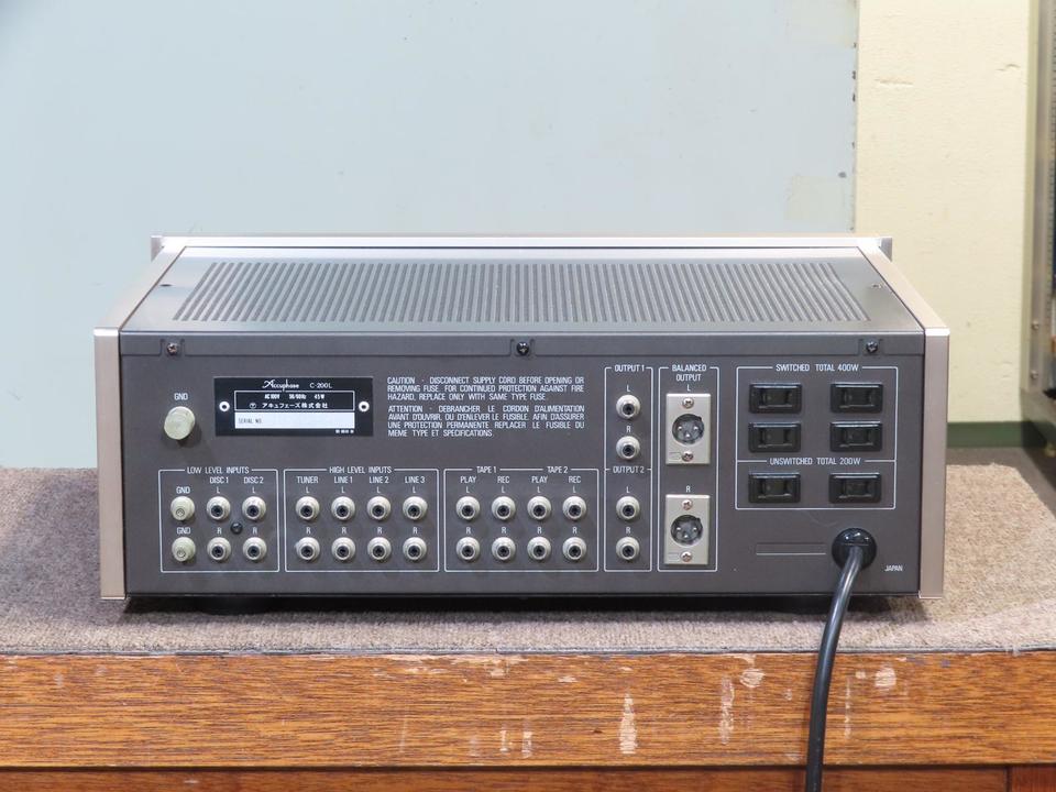 専用　アキュフェーズ　C-200L C-200L Accuphase - 中古オーディオ 高価買取・販売 ハイファイ堂