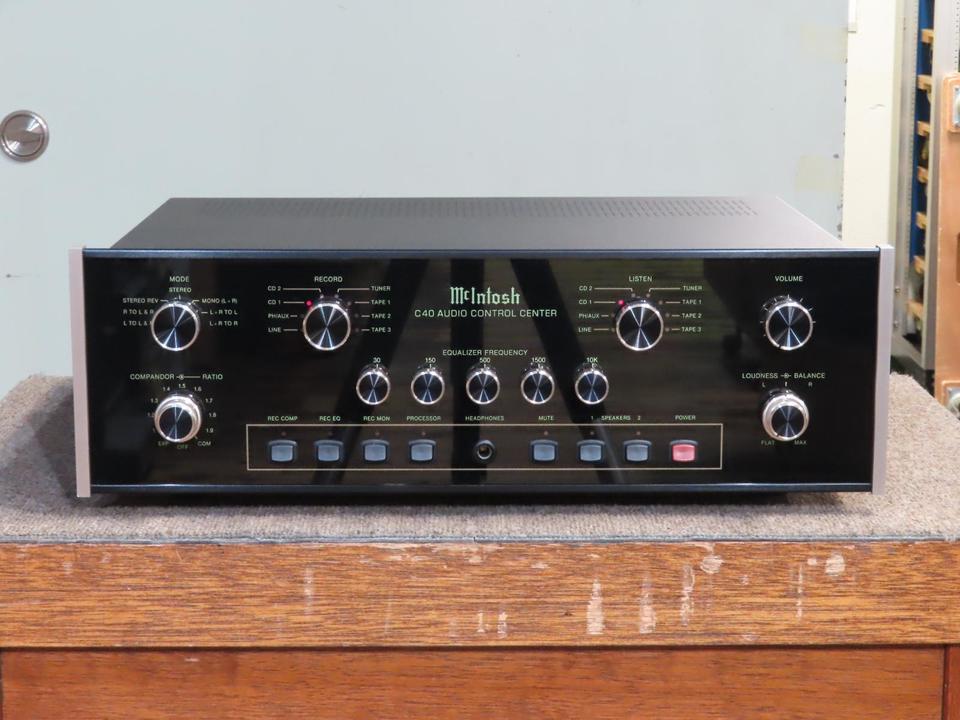 ◼️ジャンク品◼️マッキントッシュC40 AUDICONTROL CENTER ◼️ジャンク品◼️マッキントッシュC40 AUDICONTROL CENTER