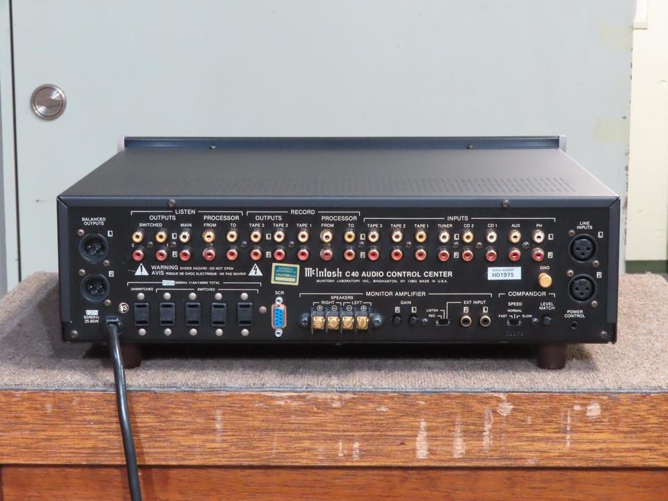 C40 Mcintosh - 中古オーディオ 高価買取・販売 ハイファイ堂