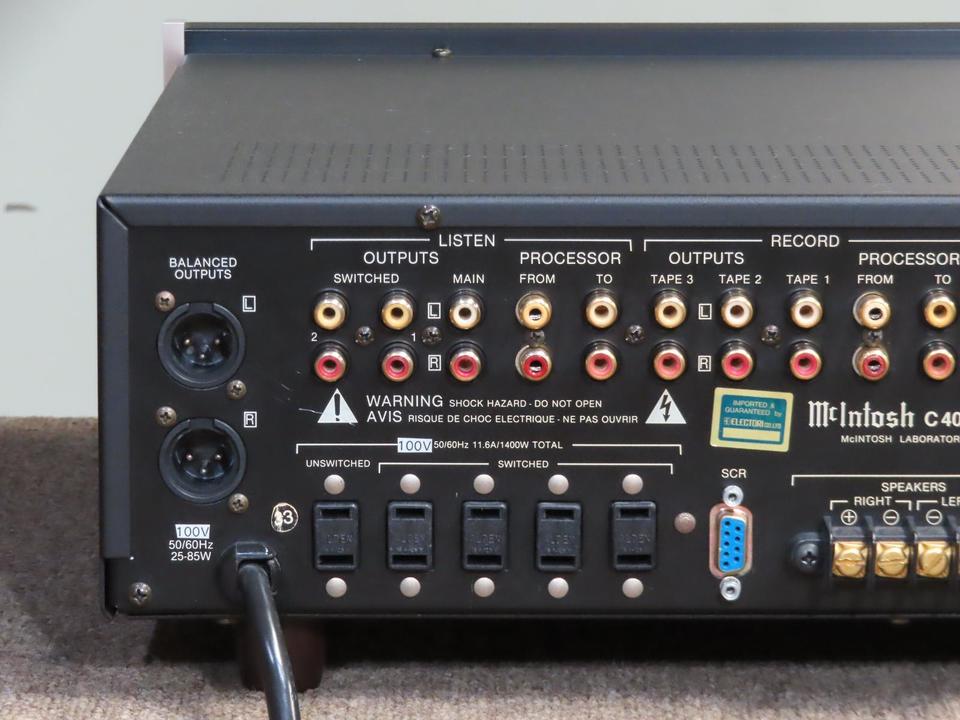 C40 Mcintosh - 中古オーディオ 高価買取・販売 ハイファイ堂