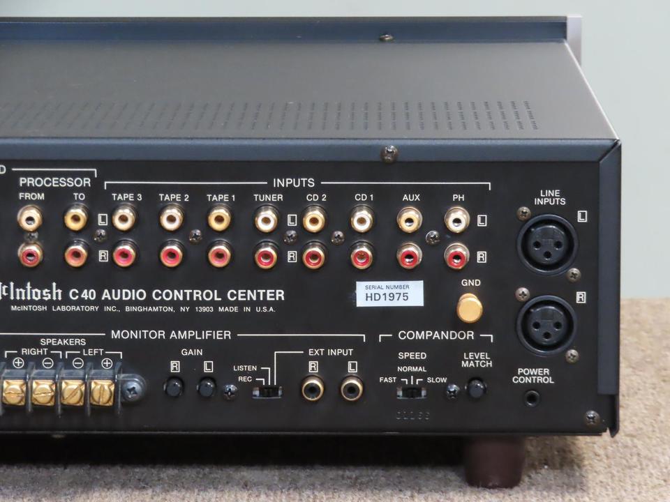 C40 Mcintosh - 中古オーディオ 高価買取・販売 ハイファイ堂