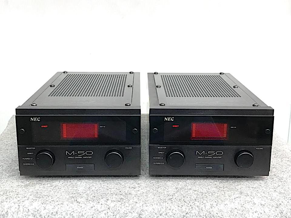 ★貴重！【美品】NEC M-50 パワーアンプ　動作品　送料無料！ □貴重！【美品】NEC M-50 パワーアンプ 送料無料！ Yahoo