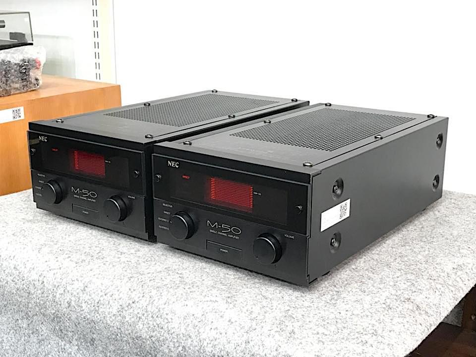 ★貴重！【美品】NEC M-50 パワーアンプ　動作品　送料無料！ ☆貴重！【美品】NEC M-50 パワーアンプ 動作品 送料無料！