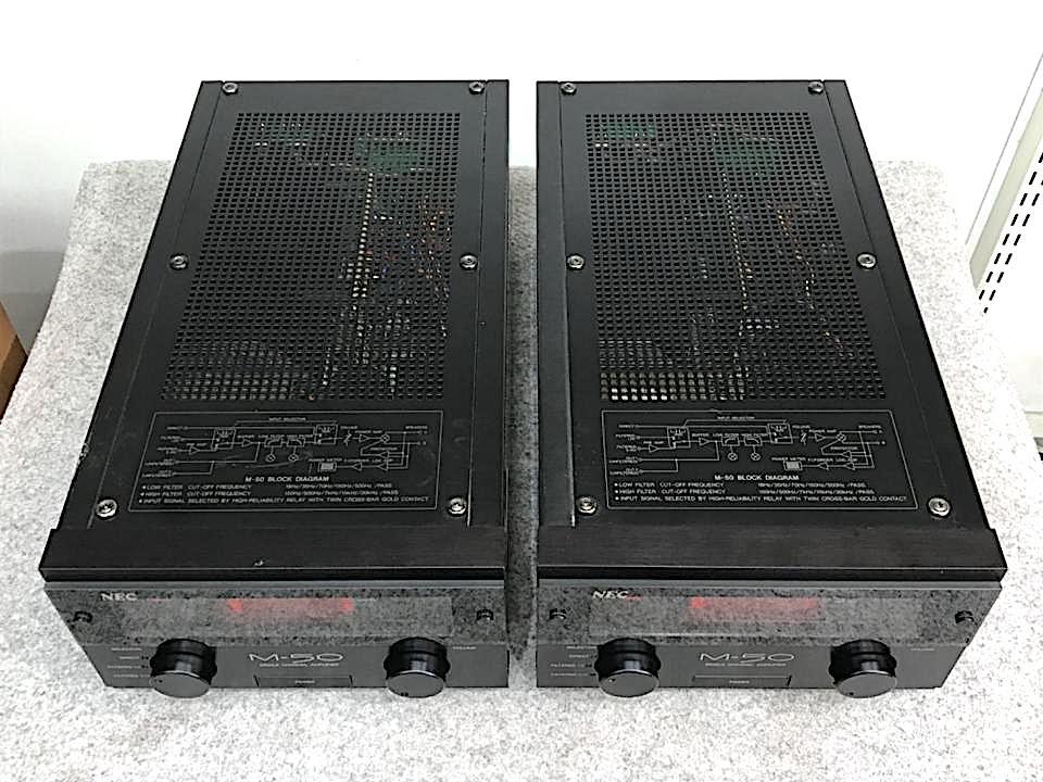 【美品】NEC M-50 パワーアンプ NEC M-50 Vintage Mono Power Amplifier – Japan – Junk