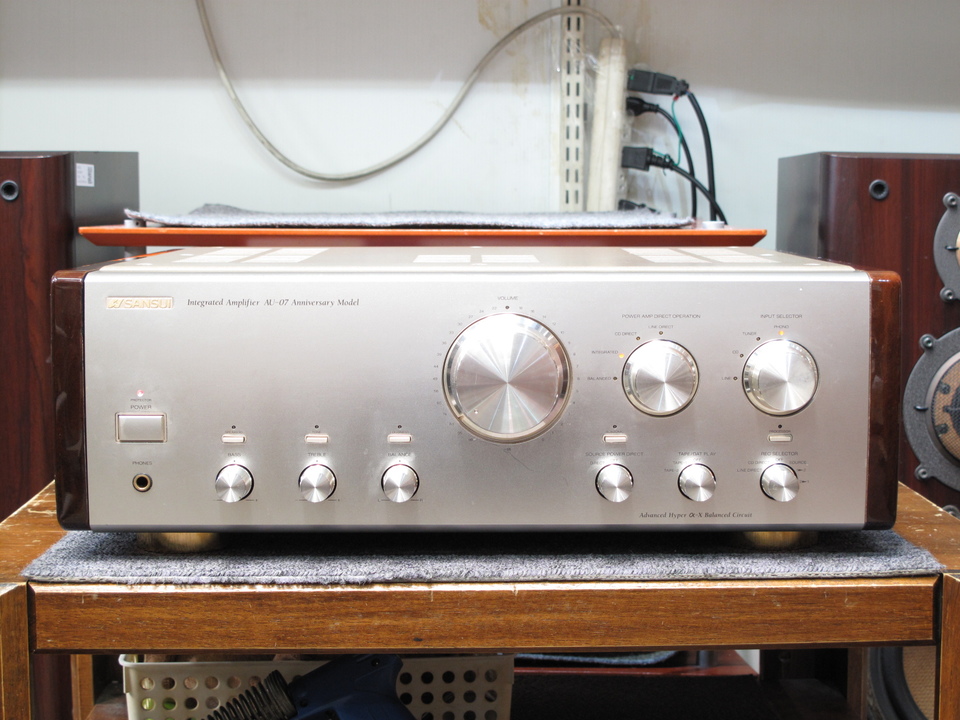 SANSUI山水 AU-07 Anniversary プリメインアンプ 送料無料 SANSUI : AU-07 Anniversary - 中古 | オーディオユニオン