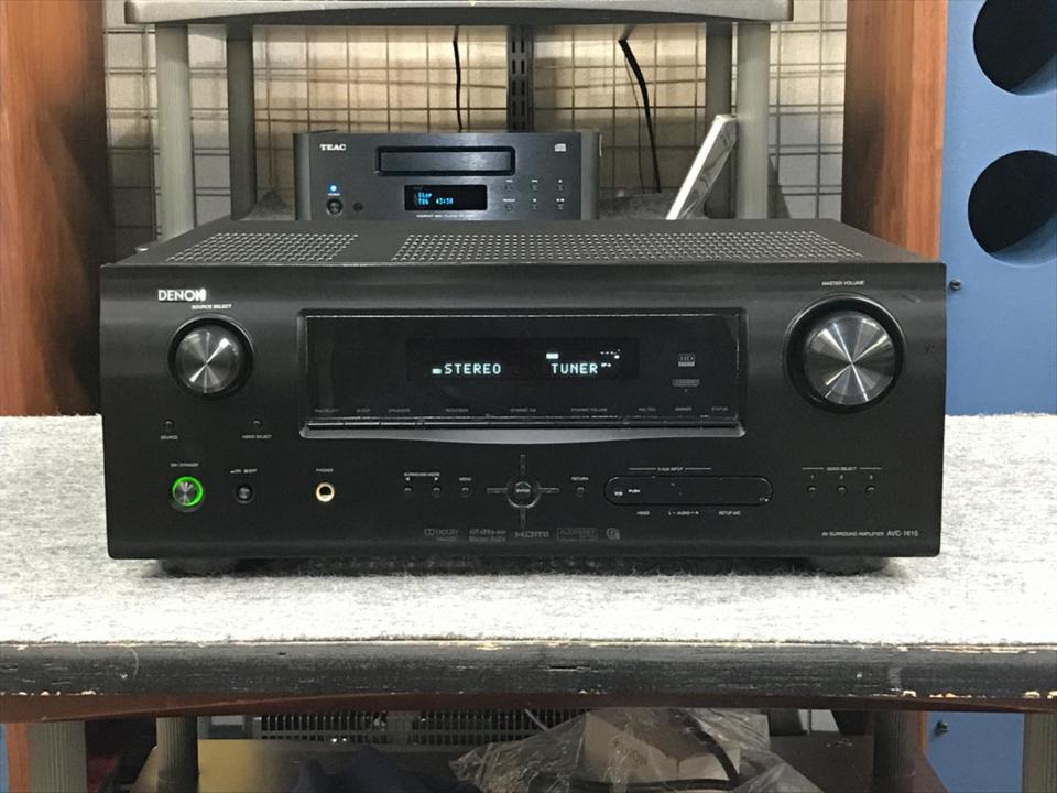 DENON AVアンプ AVC1610 美品　リモコン付き AVC-1610 - AVアンプ | Denon - 日本