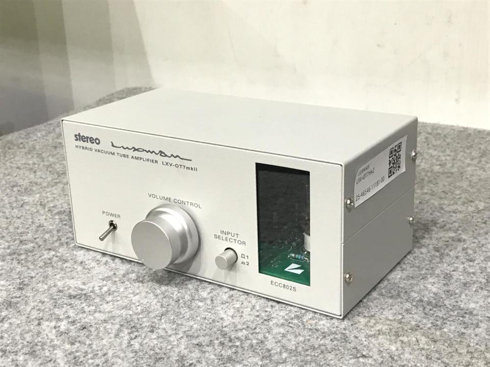 LUXMAN LXV-OT7 mkII 真空管アンプ 再販決定！ ラックスマン製 真空管ハイブリッドプリメインアンプ
