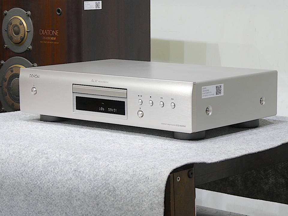 デノン Denon DCD-600NE ハイ・パフォーマンスCDプレーヤー プレミアムシルバー DCD-600NESP デノン Denon DCD-600NE ハイ・パフォーマンスCDプレーヤー プレミアム