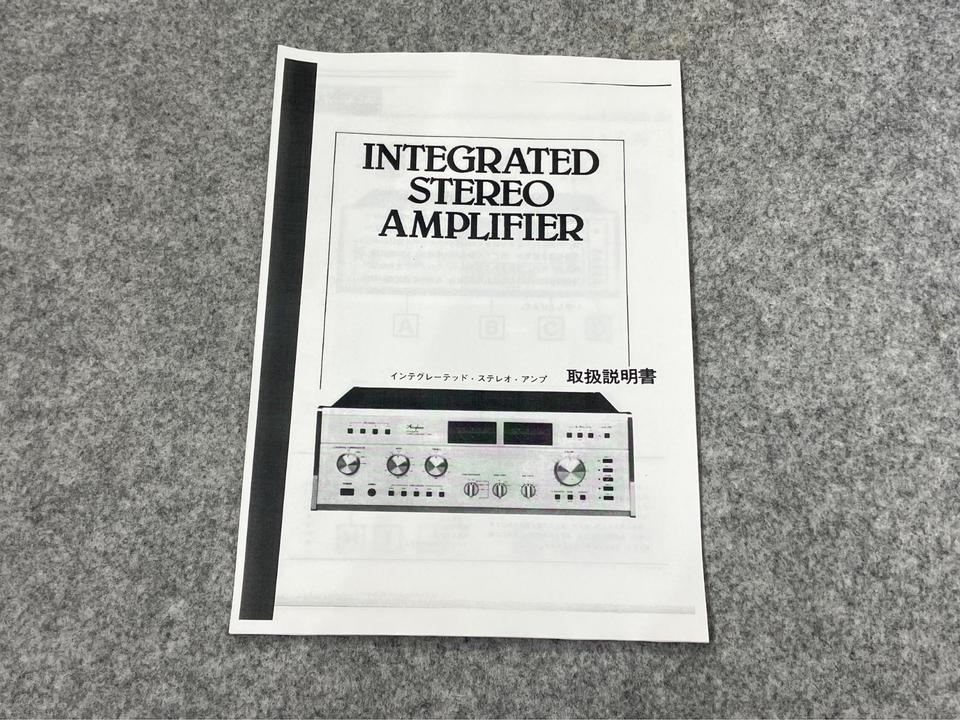 Accuphase E-303 取扱説明書とカタログ オリジナル ACCUPHASE E-303 USER MANUAL Service Manual download