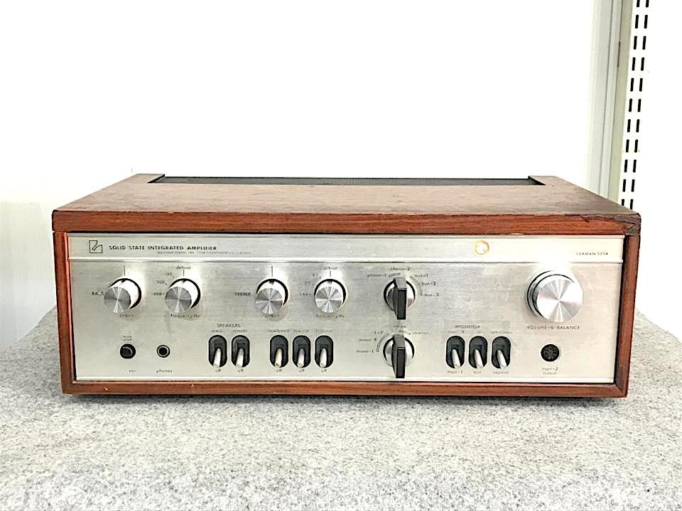LUXMAN SQ505X プリメインアンプ ソリッドステートインテグレーテッド LUXMAN ラックスマン SQ505X プリメインアンプ - 中古オーディオ
