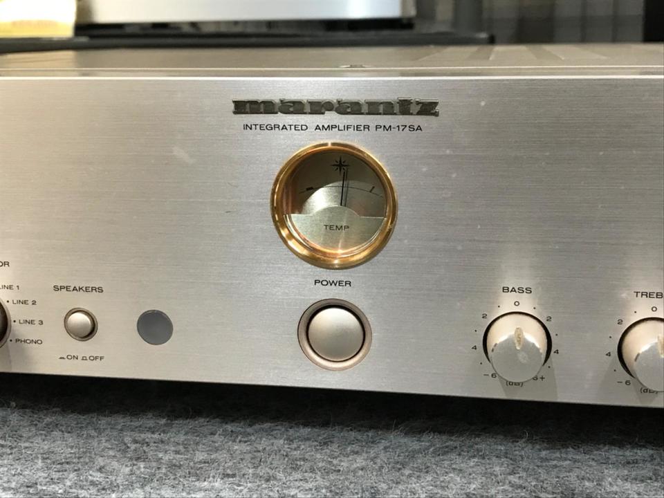マランツ PM-17SA 初期モデル リモコン・説明書なし 動作確認済み PM-17SA marantz - 中古オーディオ 高価買取・販売 ハイファイ堂