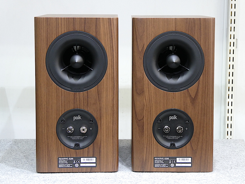 【極美品】Polk Reserve R200 ブックシェルフスピーカー Polk Audio ポークオーディオ ブックシェルフ・スピーカー [ペア