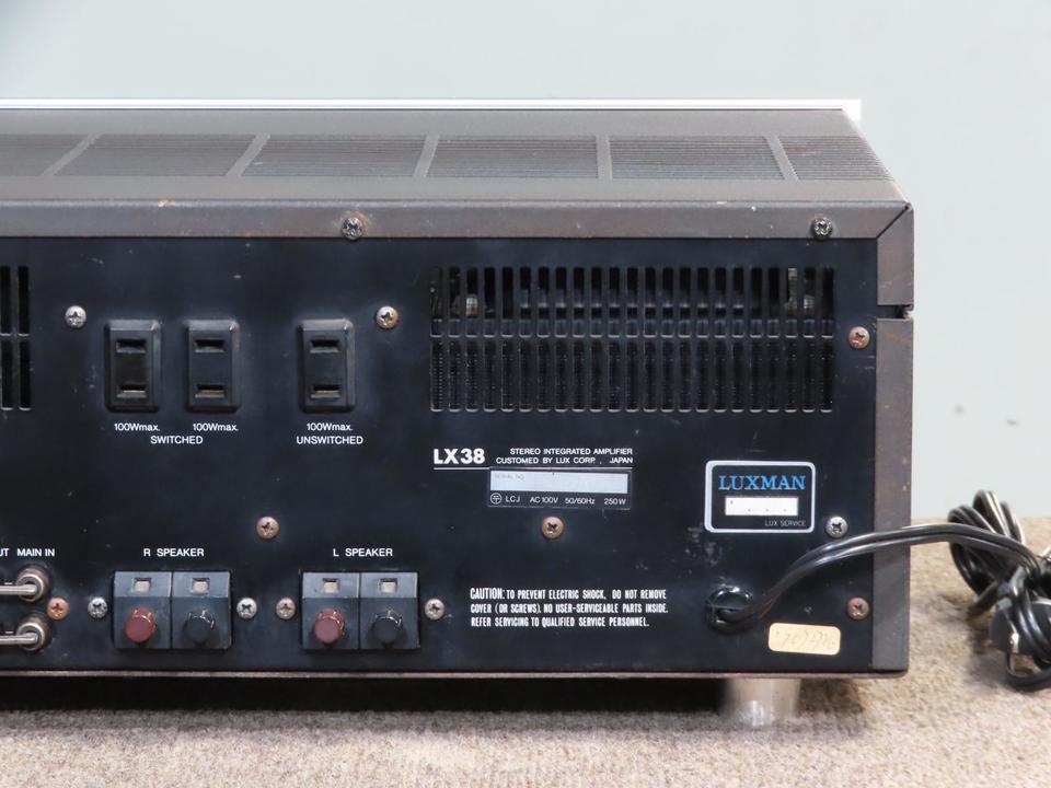 LX38 LUXMAN - 中古オーディオ 高価買取・販売 ハイファイ堂