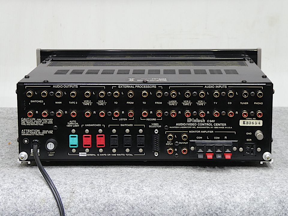 C34V McIntosh - 中古オーディオ 高価買取・販売 ハイファイ堂