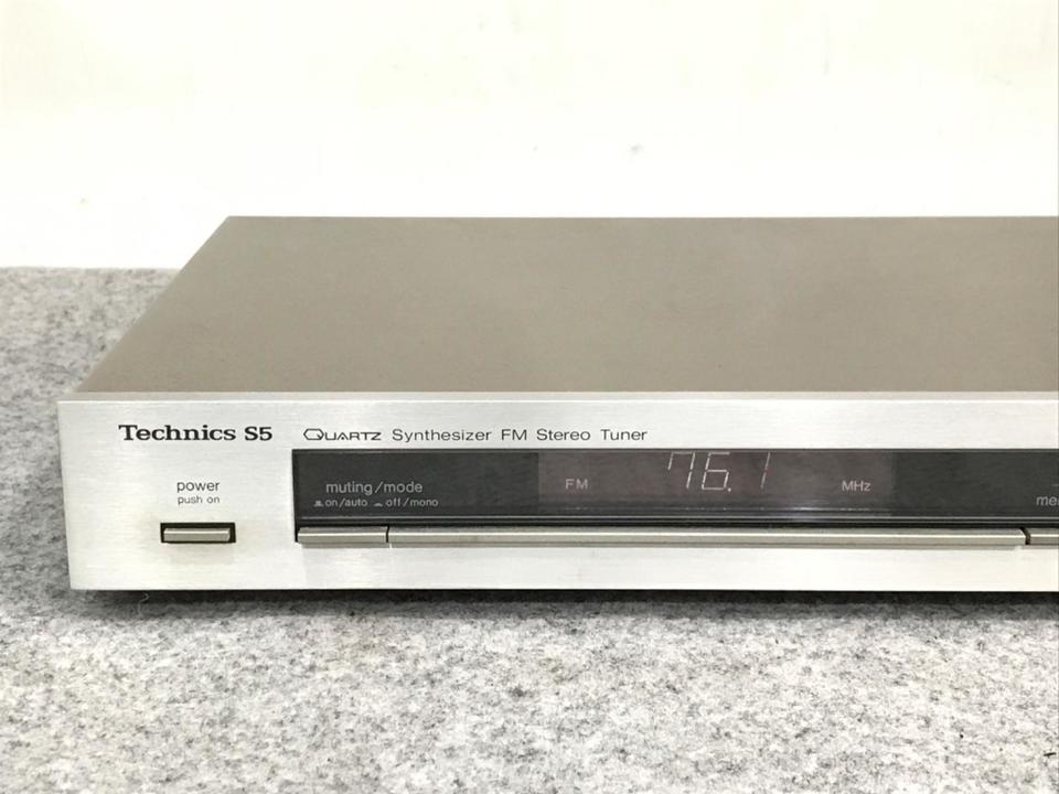 【完動品】Technics ST-S5 FMステレオチューナー ST-S5 Technics - 中古オーディオ 高価買取・販売 ハイファイ堂