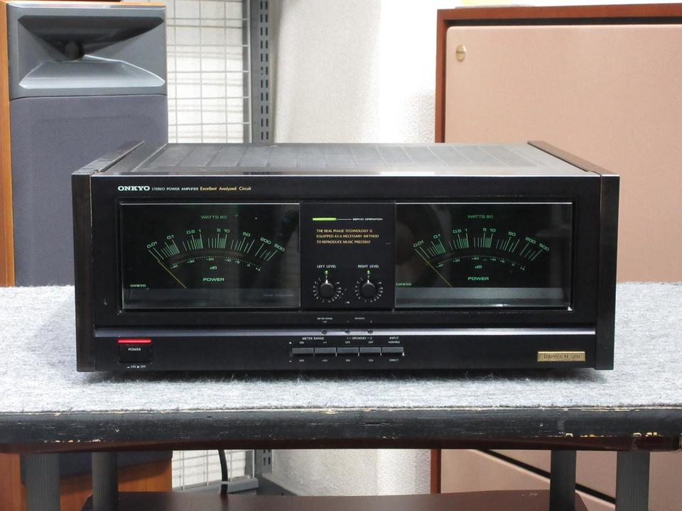 【動作確認済】ONKYO Integra M-508 パワーアンプ ONKYO オンキョー Integra M-508 パワーアンプ 買取情報