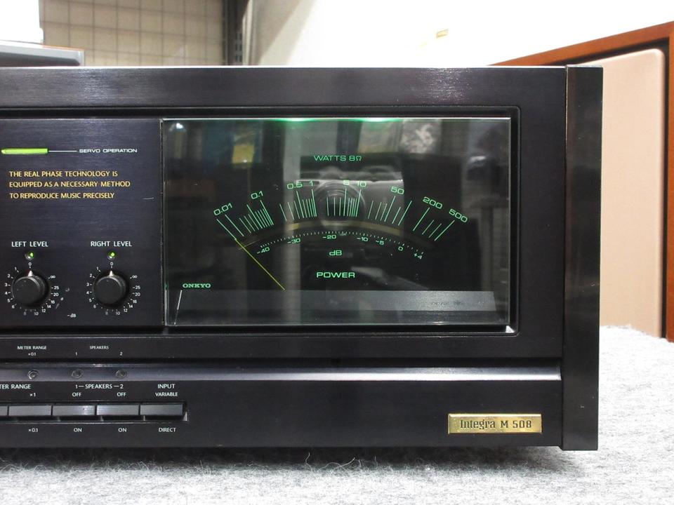 Integra M-508 ONKYO - 中古オーディオ 高価買取・販売 ハイファイ堂