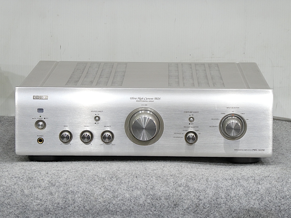 DENON デノン/デンオン プリメインアンプ PMA-1500SE 説明書/リモコン