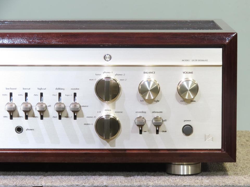 【値下げ中】LUXMAN/LX38 真空管プリメインアンプ ジャンク LUXMAN LX38 ULTIMATE ラックスマン 真空管プリメインアンプ - LX38