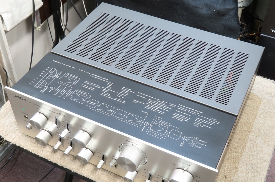 DIATONE アンプ DA-U750 Yahoo!オークション - 希少即決 DIATONE DA-U750 プリメイン