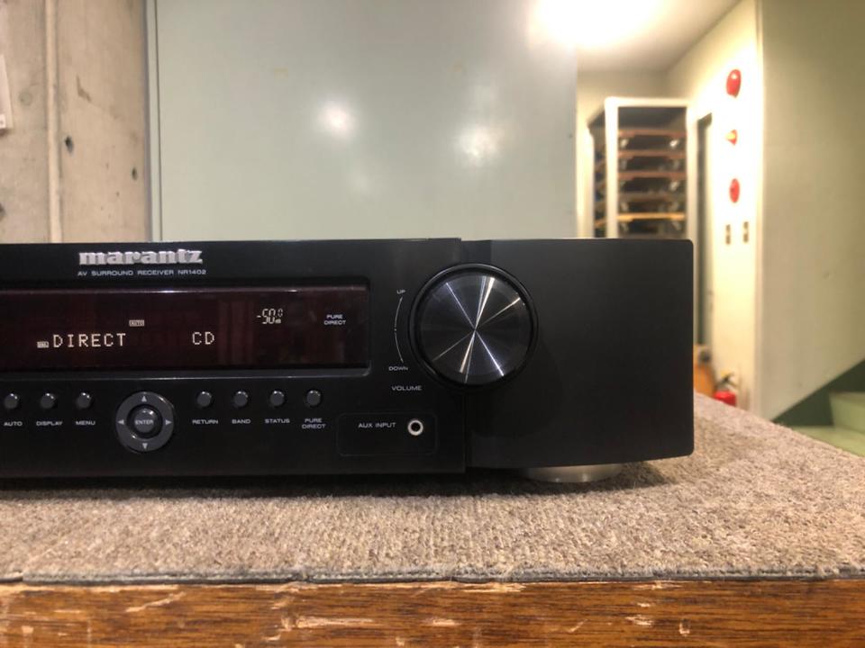 5.1chAVアンプ Marantz(マランツ) NR1402 Marantz NR 1402 5.1 Channel 50 Watt Receiver for sale online