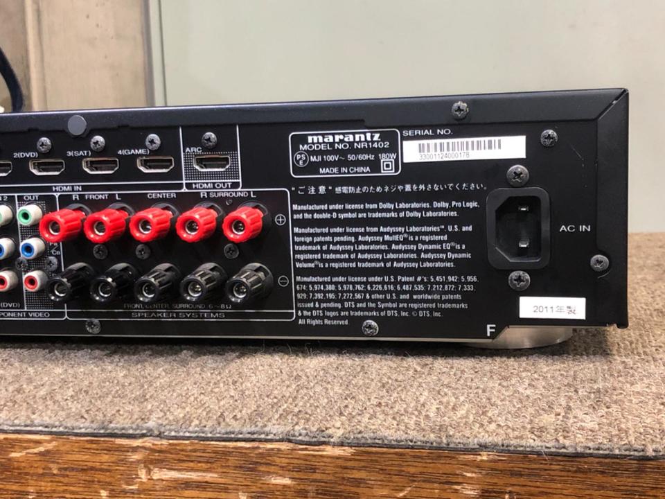 NR1402 marantz - 中古オーディオ 高価買取・販売 ハイファイ堂