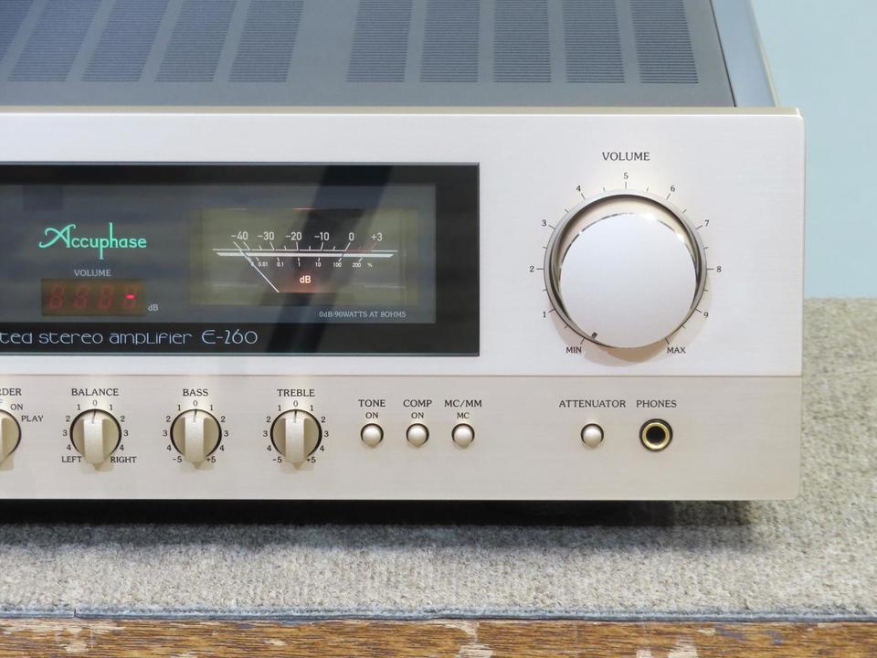 E-260 Accuphase - 中古オーディオ 高価買取・販売 ハイファイ堂