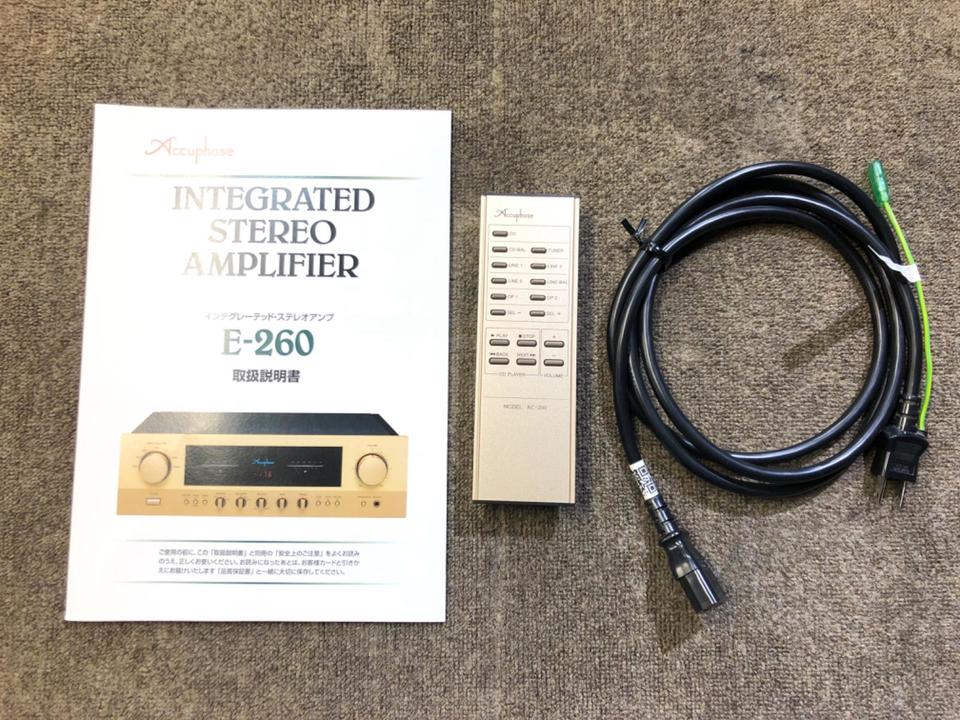 E-260 Accuphase - 中古オーディオ 高価買取・販売 ハイファイ堂