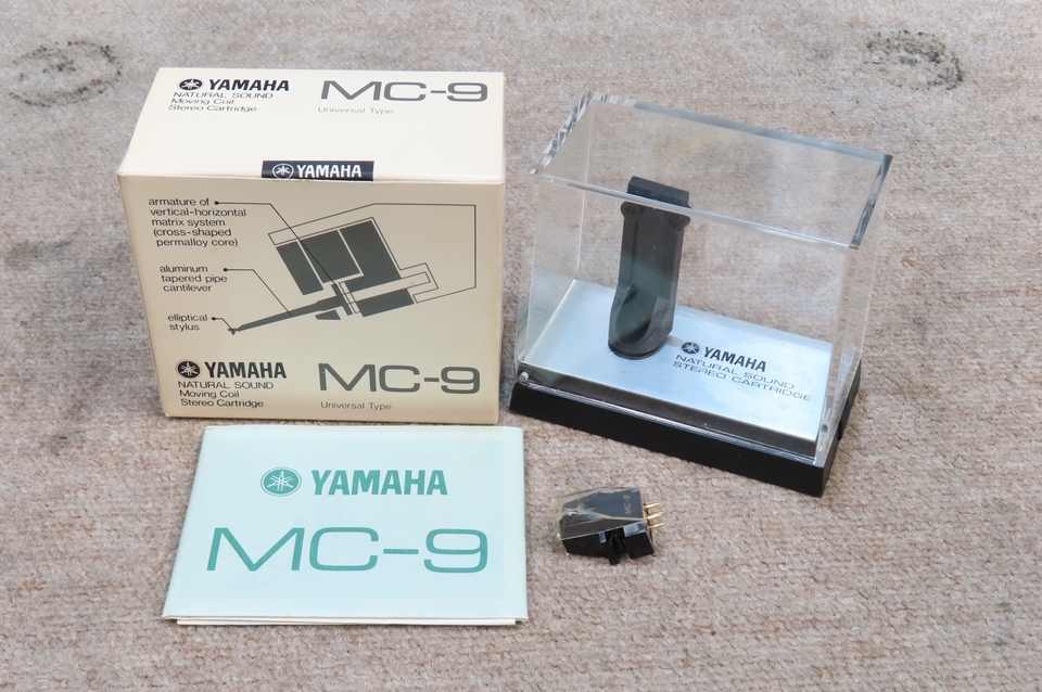 YAMAHA MCカートリッジ MC-9 針先クリーナー　その他部材一式 YAMAHA MCカートリッジ MC-9 針先クリーナー その他部材一式