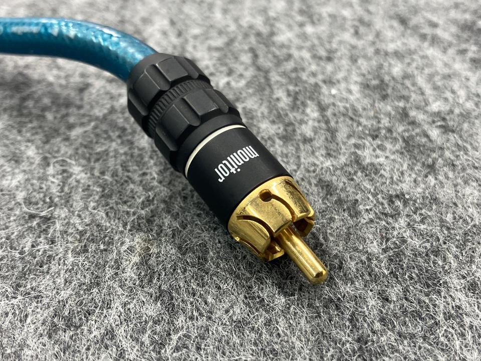 OFC SYMMETRY SILVER LINE AUDIO CABLE/1.0m monitor - 中古オーディオ