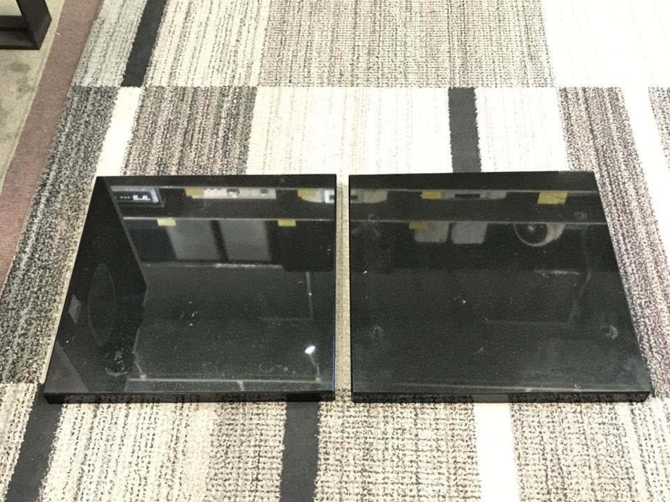 値下げ中】送料無料 黒御影石 オーディオボード 2枚 オーディオボード